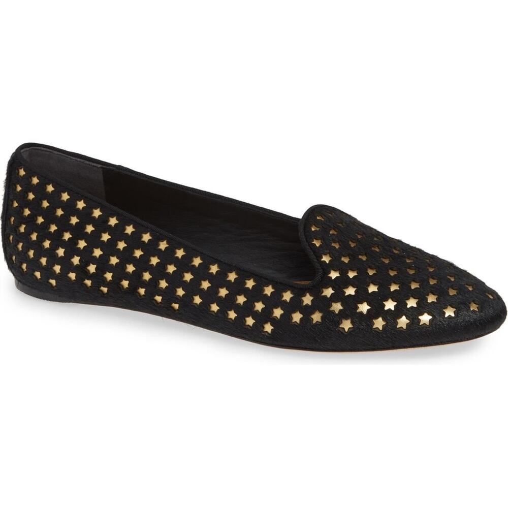 Tory Burch Olympia Star Genuine Calf Hair Loafer Size 6